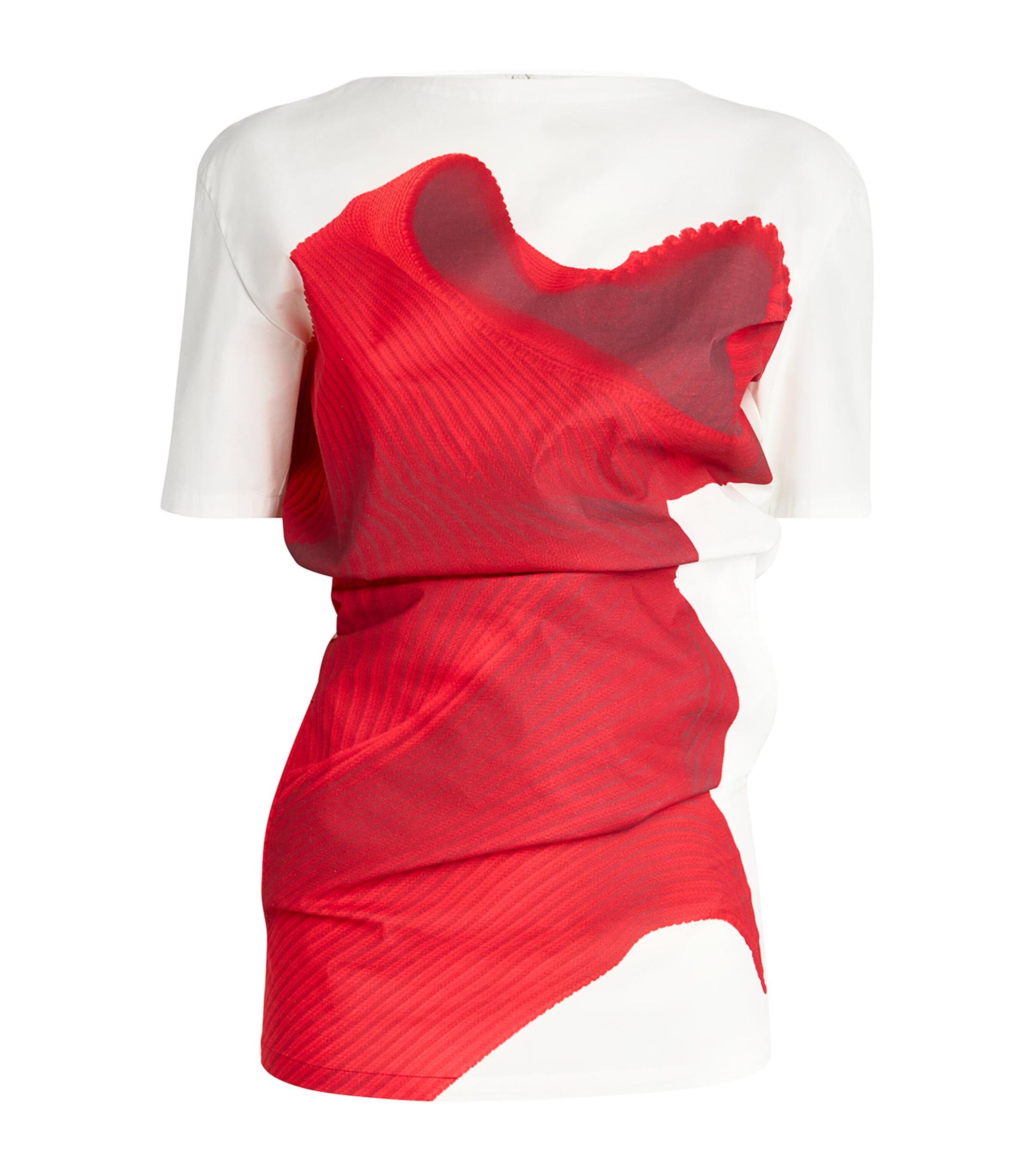 Cotton-Blend Knit As Represented Top