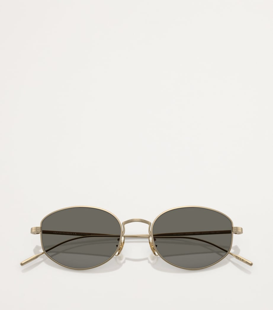 Oliver Peoples Gold Acetate Estra OV1347ST Sunglasses