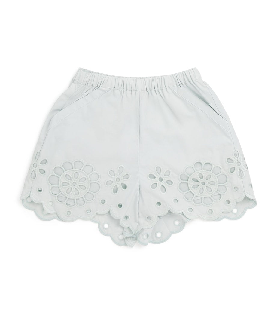 Cotton Broderie Awaken Shorts (1-12 Years)