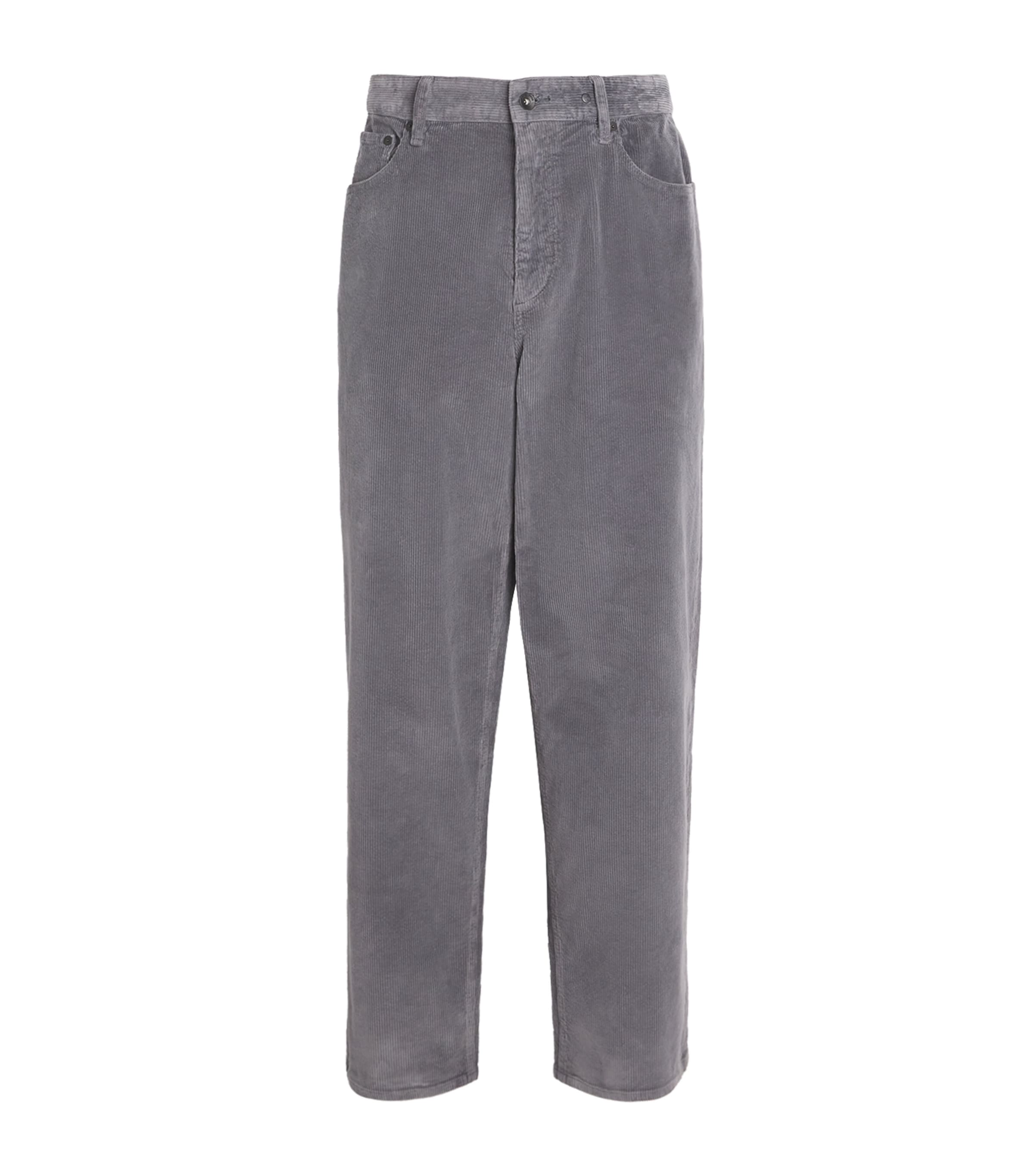 Cotton-Blend Corduroy rbBAGGY Trousers
