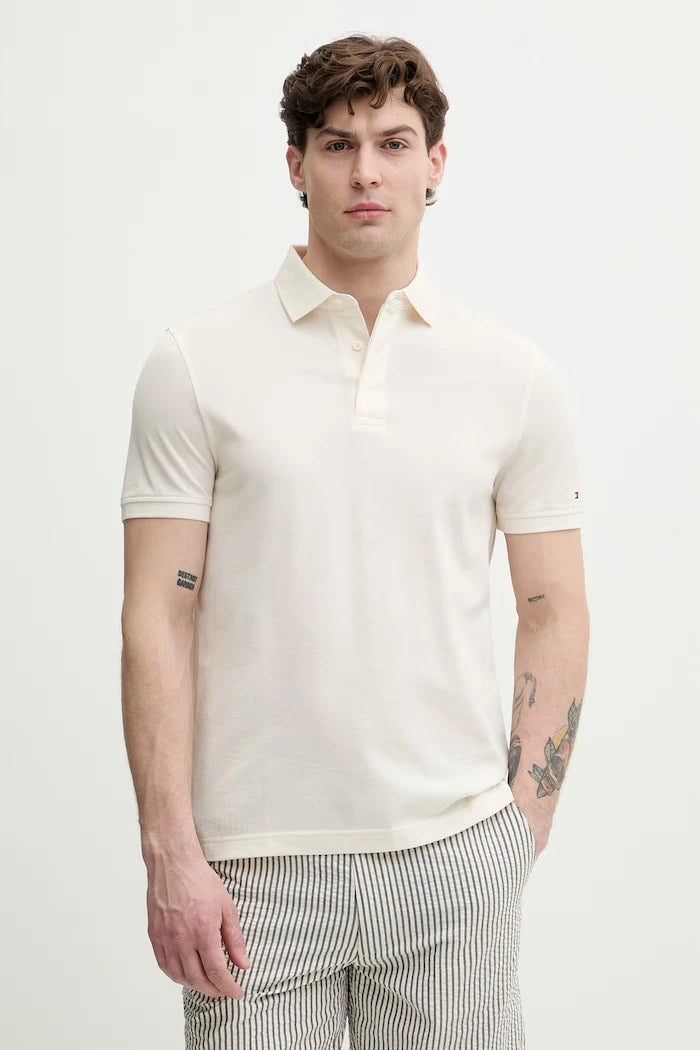 Tommy Hilfiger erkek pamuklu polo tişört