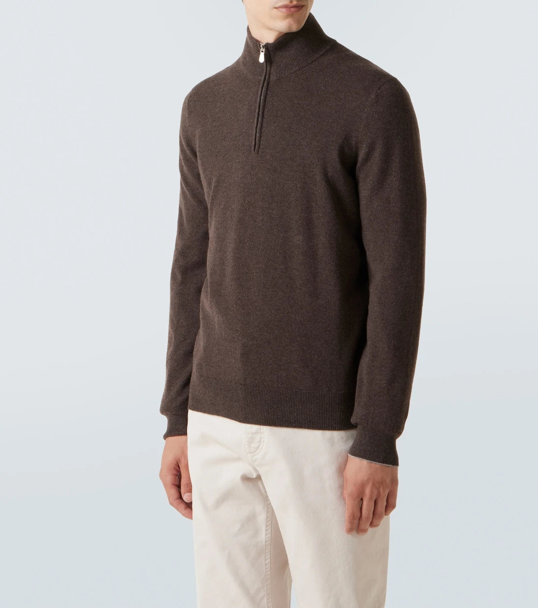Brunello Cucinelli - Cashmere half-zip sweater