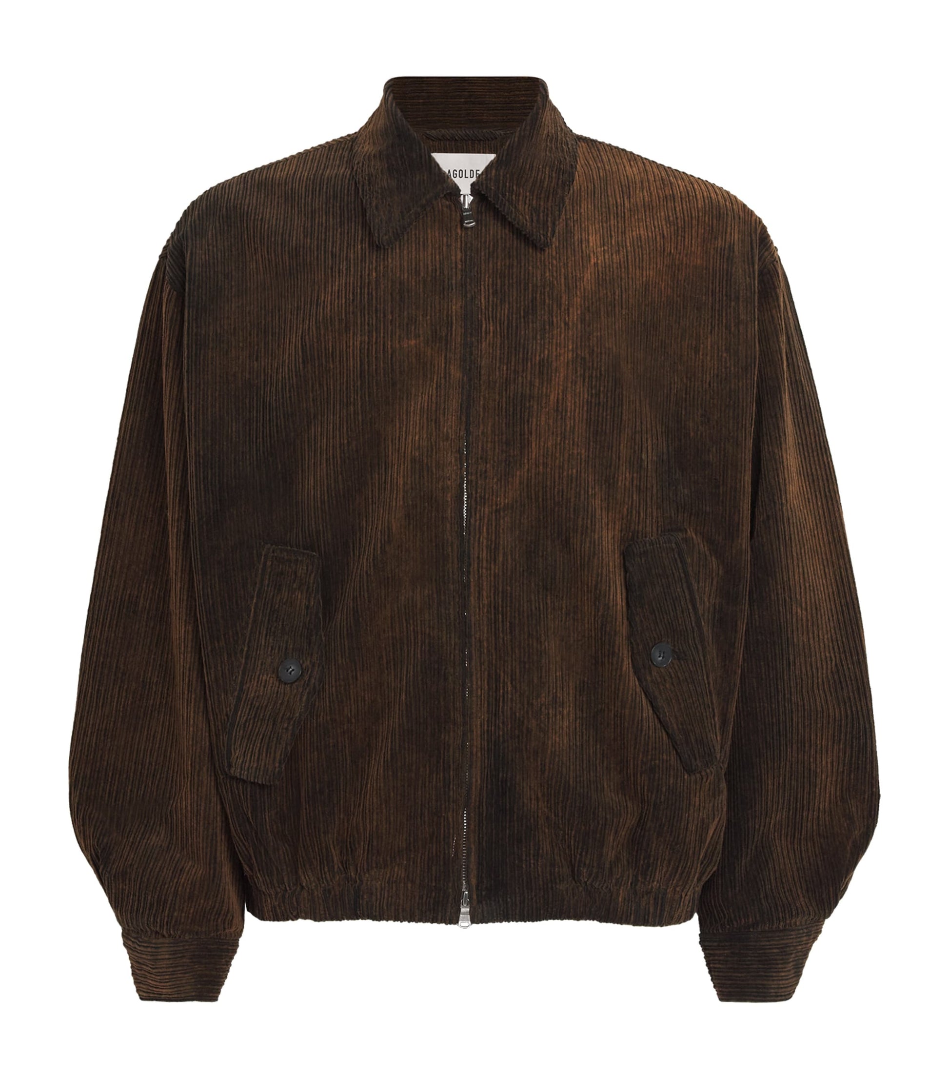 Brown Stretch-Cotton Corduroy Torres Jacket