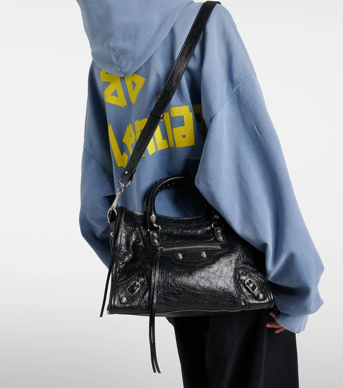 Balenciaga - Le City Small leather shoulder bag