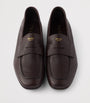 Grained Leather Loafers