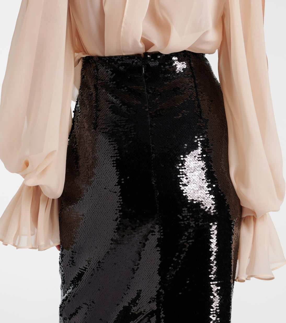 Simone Rocha - Sequined pencil skirt