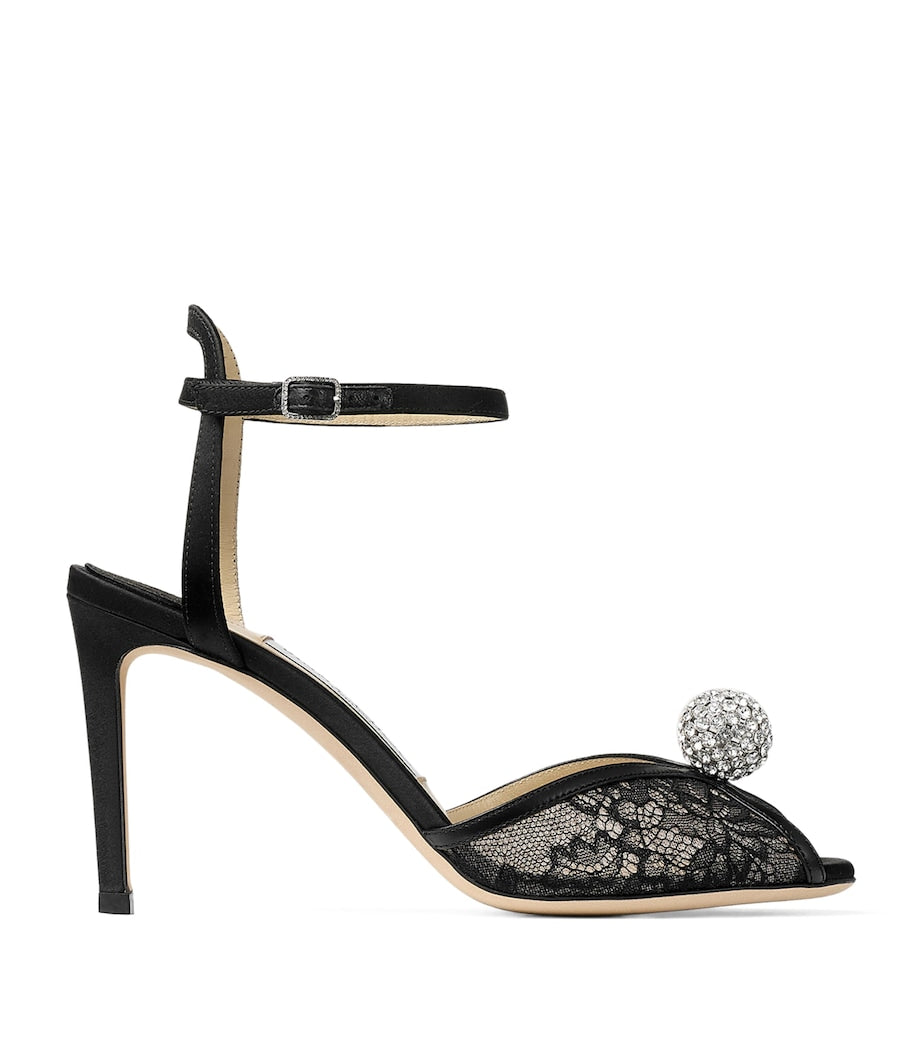 Jimmy Choo Multi Sacora 85 Lace Sandals