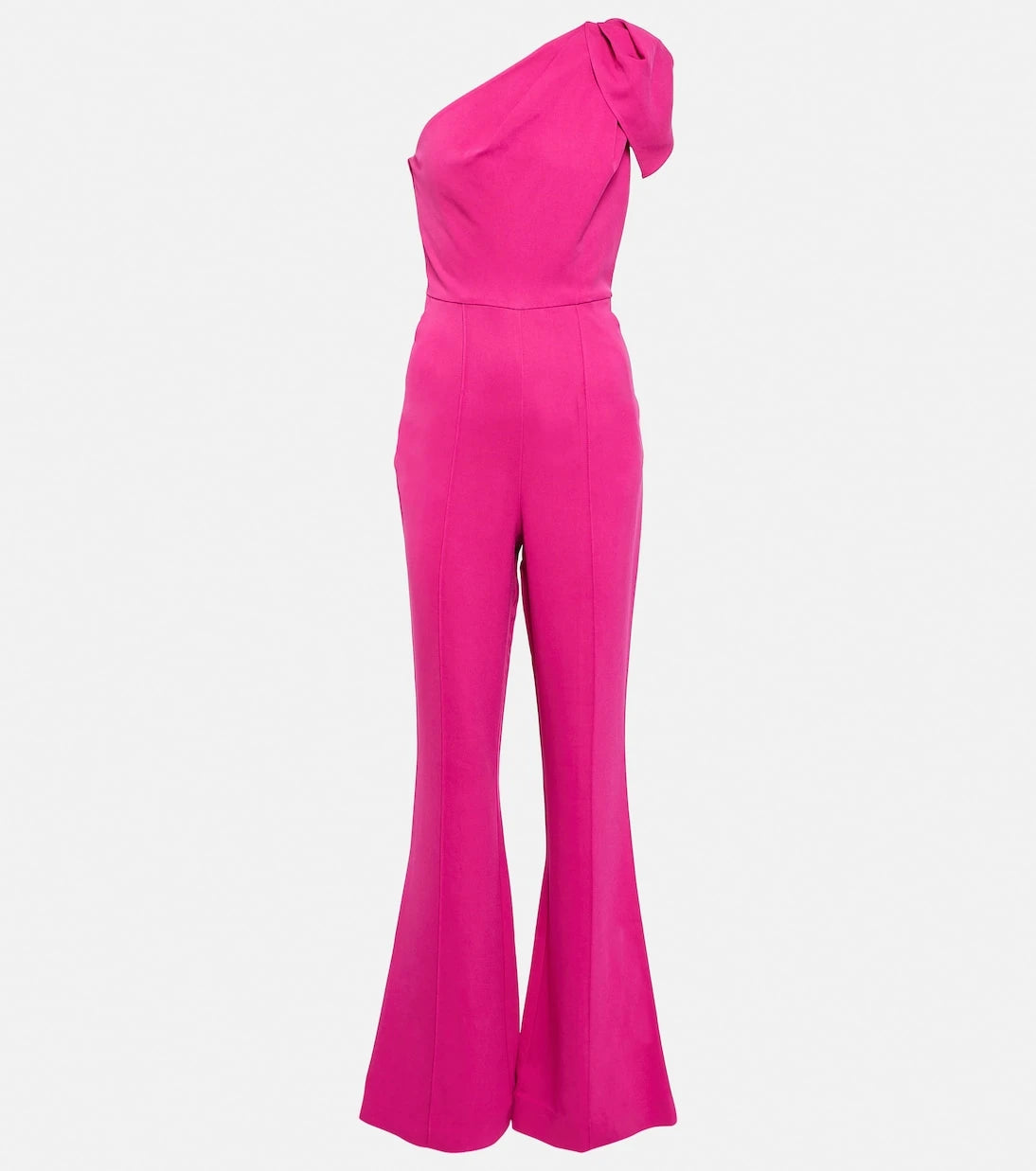 Roland Mouret - Asymmetric crêpe jumpsuit