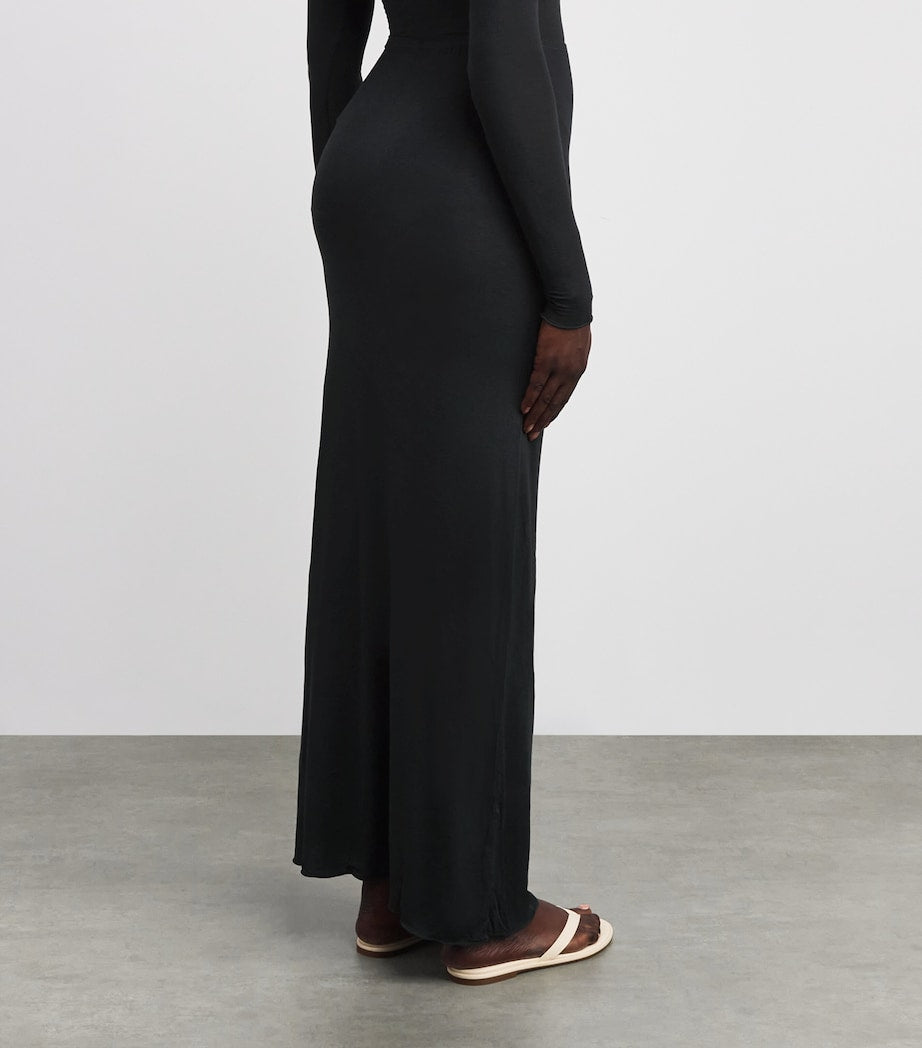 Sheer Modal Maxi Skirt