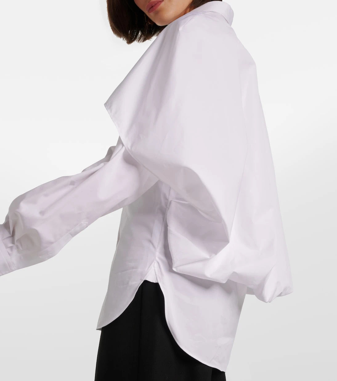 Stella McCartney - Caped cotton blouse