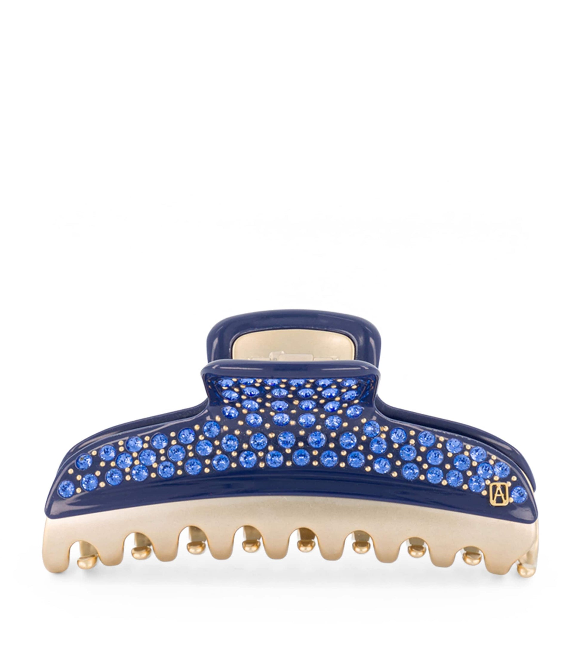 Alexandre de Paris Gold-Plated Crystal-Embellished Claw Hair Clip