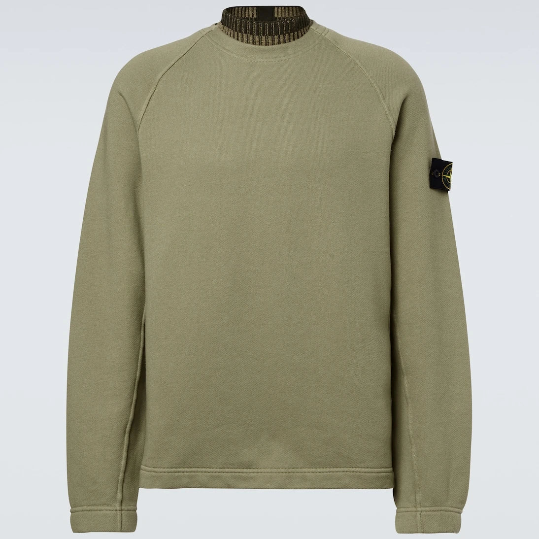 Stone Island - Compass cotton fleece sweatshirt