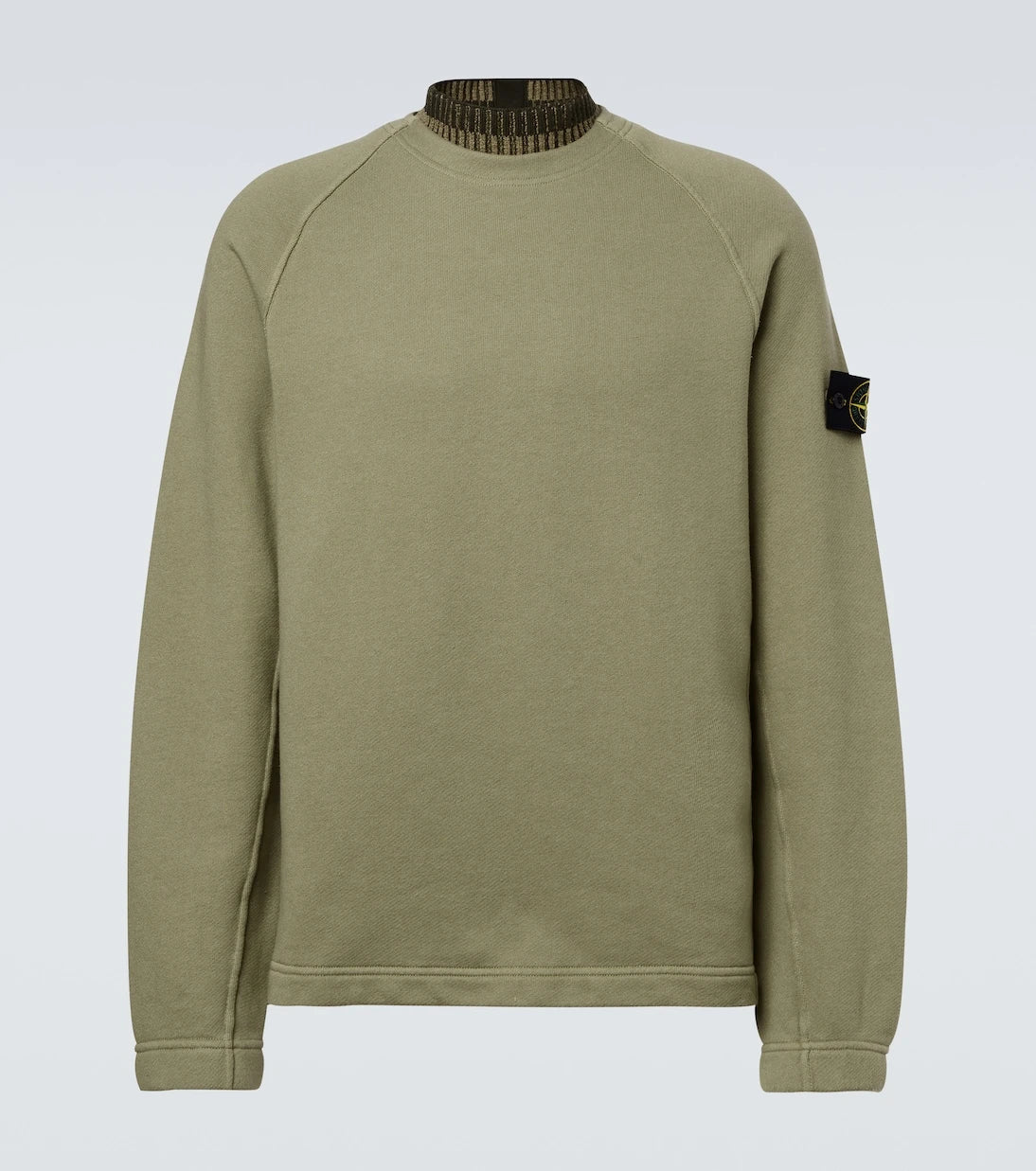 Stone Island - Compass cotton fleece sweatshirt