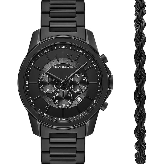 Часовник и гривна Armani Exchange