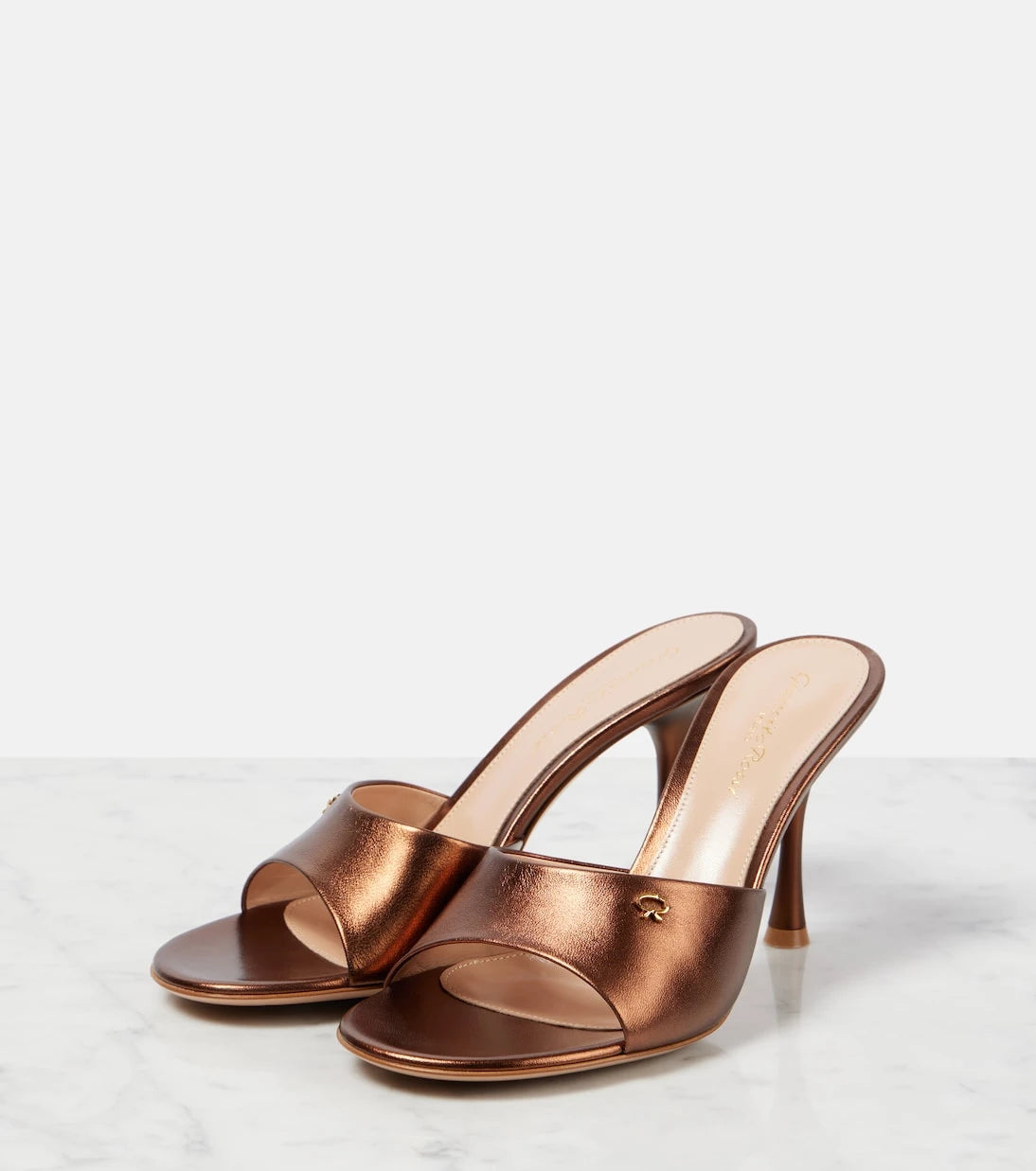 Gianvito Rossi - Leather mules