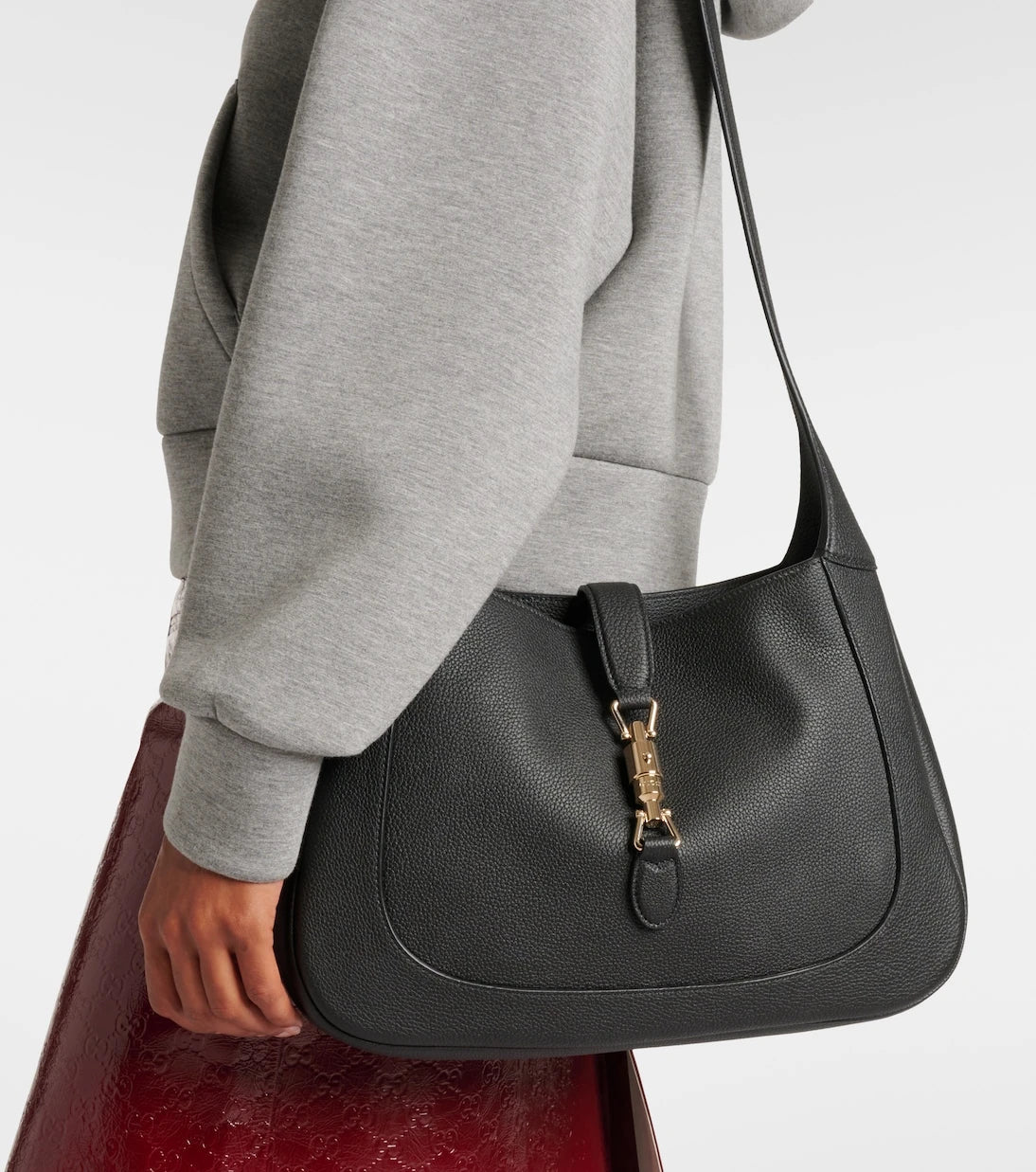 Gucci - Gucci Jackie Medium leather shoulder bag