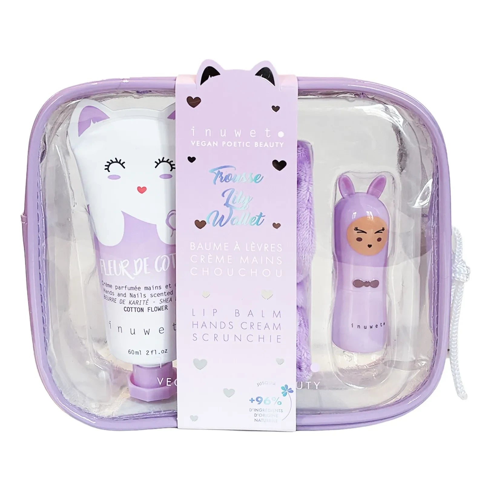 Inuwet - Lily pencil case | Purple