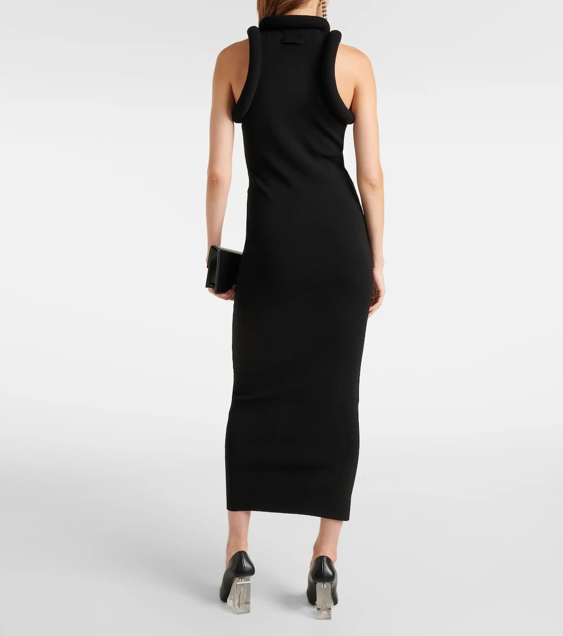 Jean Paul Gaultier - 3D embellished jersey maxi dress