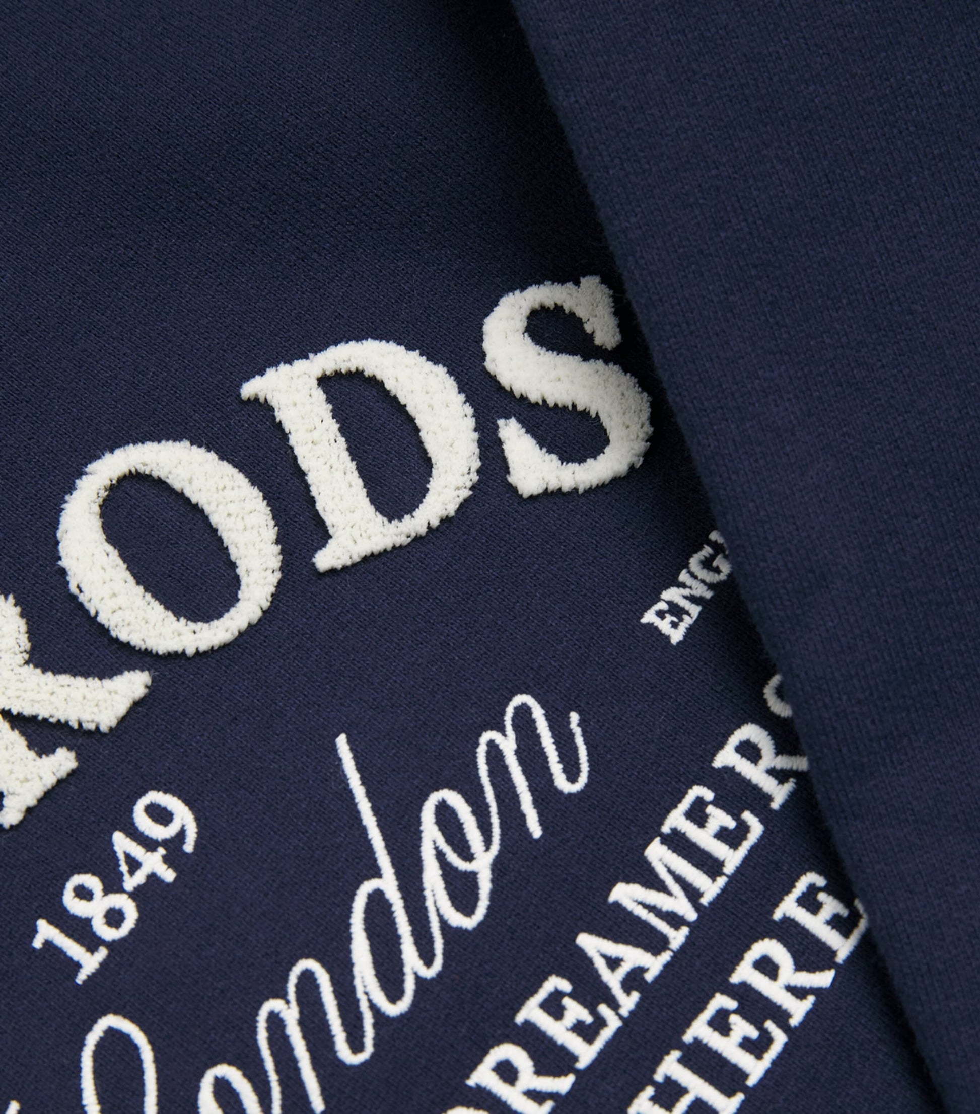 Cotton Logo Sweatshirt NAVY