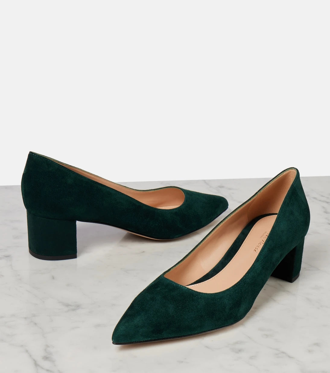 Gianvito Rossi - Piper 45 suede pumps