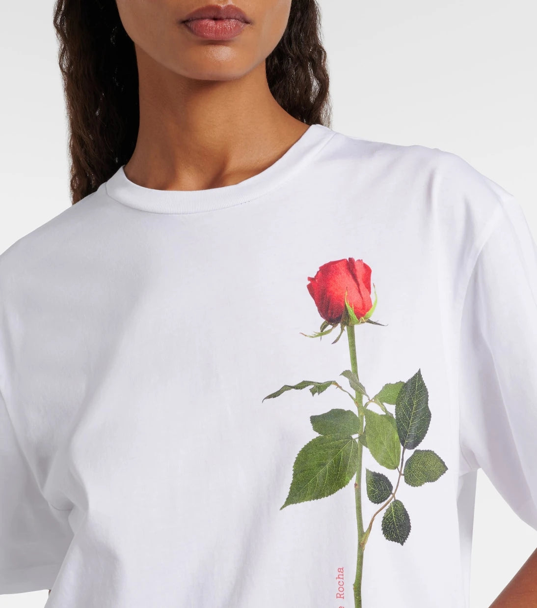 Simone Rocha - Printed cotton jersey T-shirt