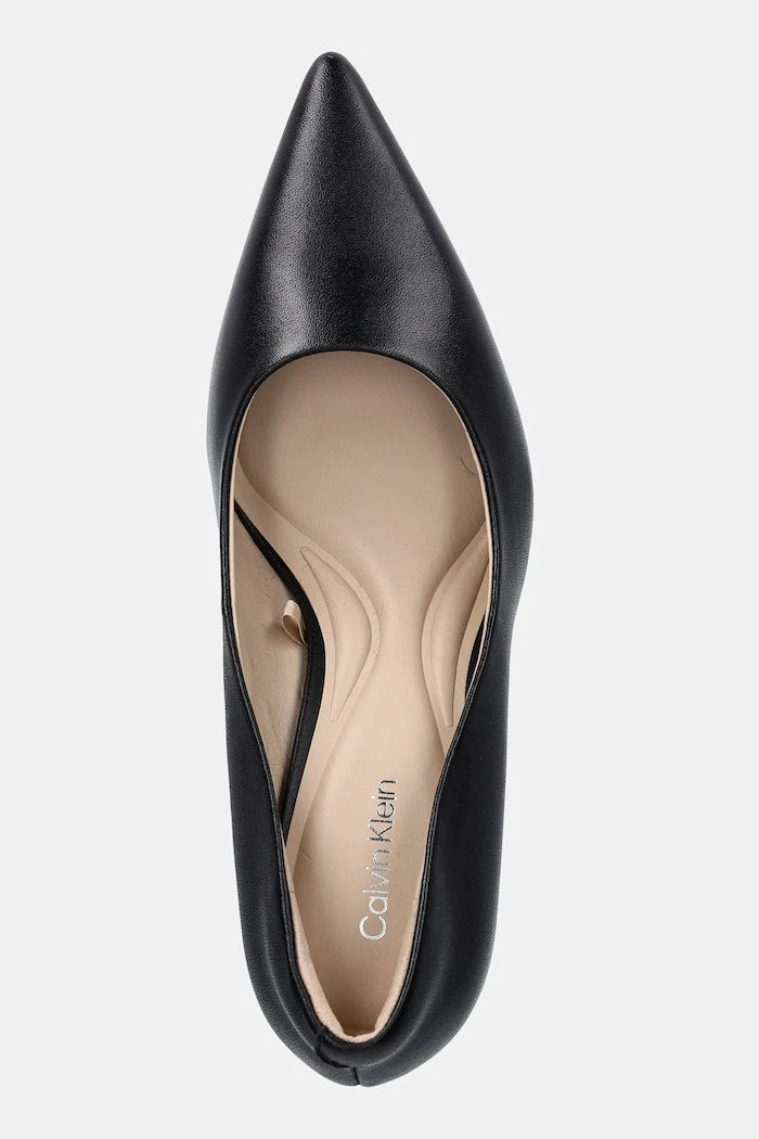 Кожени обувки с тънък ток Calvin Klein ESS STILETTO 70