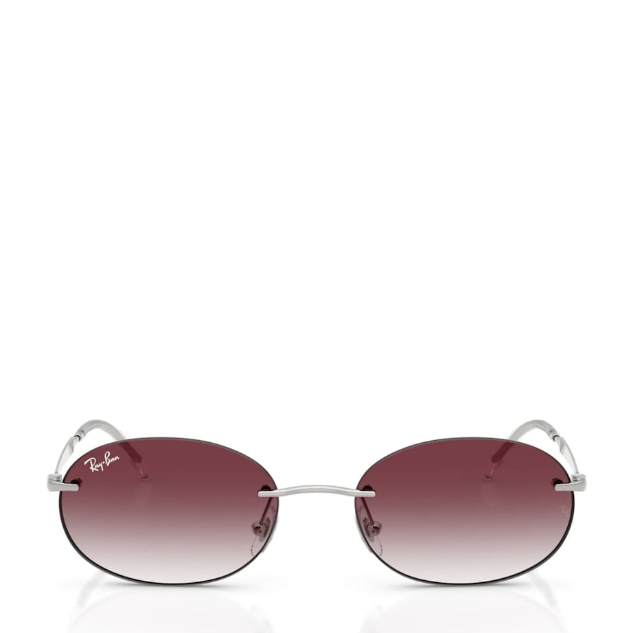 RB3767 Metal Oval Sunglasses