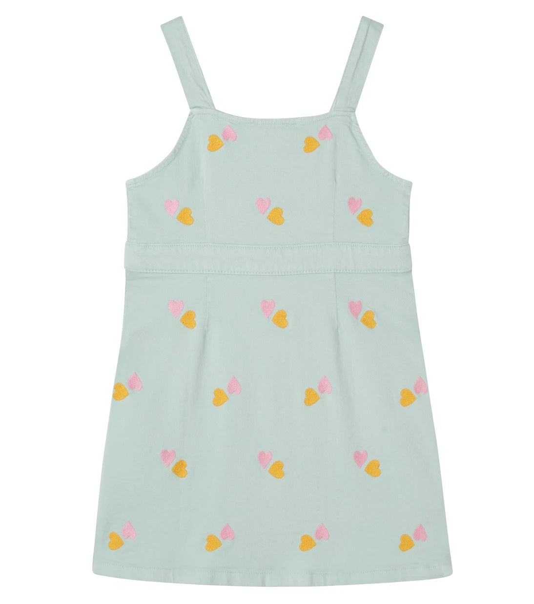 Stella McCartney Kids - Embroidered denim dress