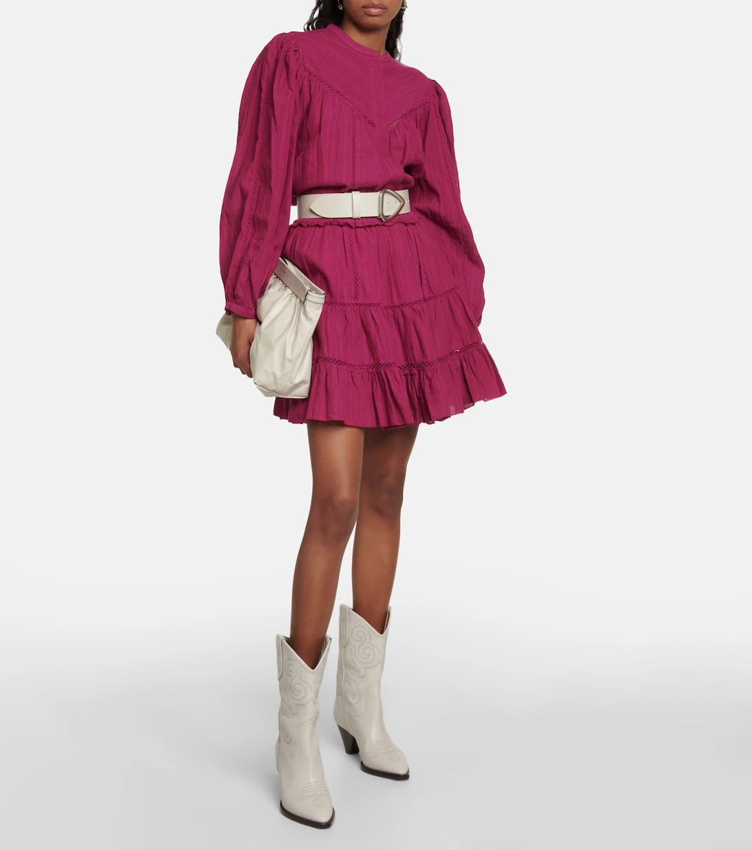 Marant Etoile - Lioline cotton-blend miniskirt