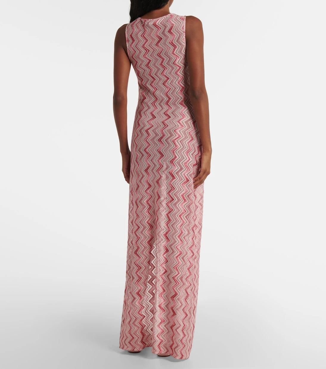 Missoni - فستان ماكسي بنمط متعرج