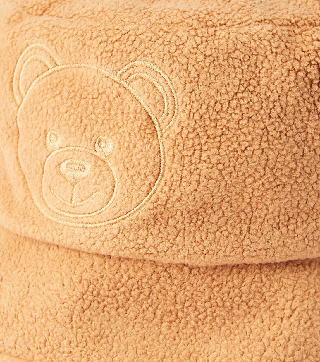Moschino Kids - Embroidered fleece bucket hat