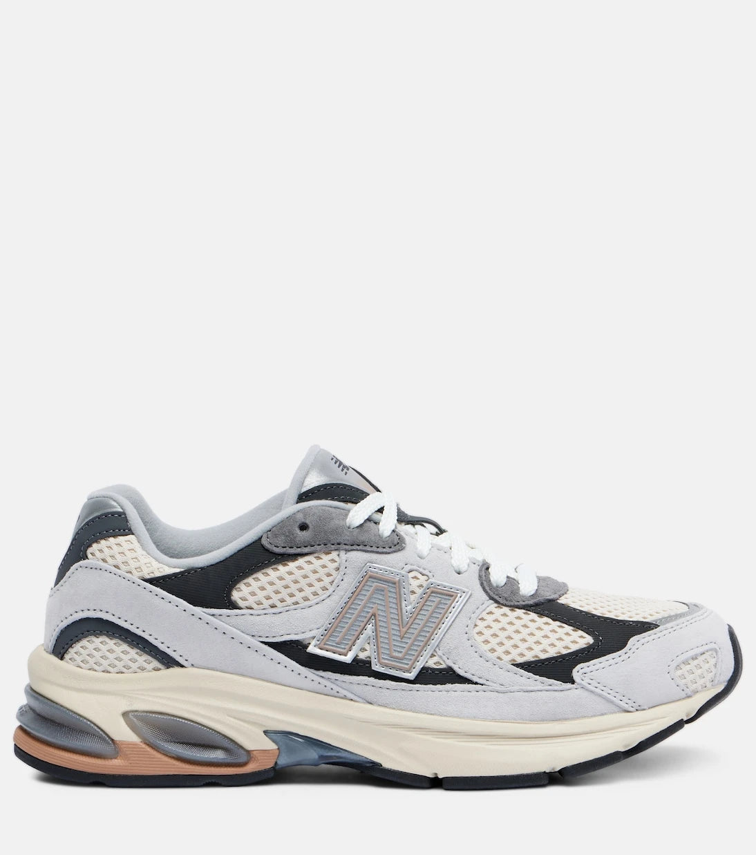 New Balance - 2010 leather and mesh sneakers