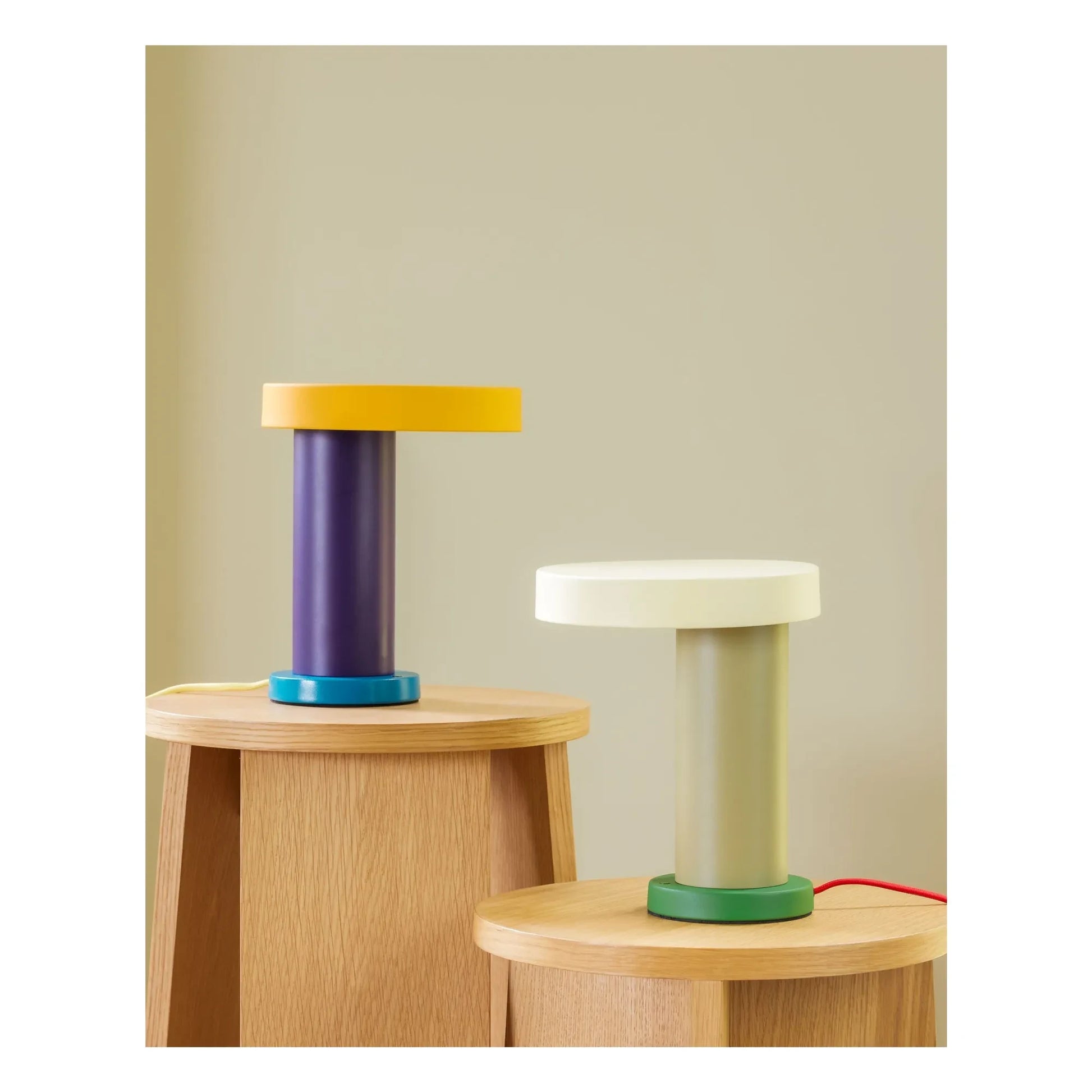 Hübsch - Magic table lamp | Beige