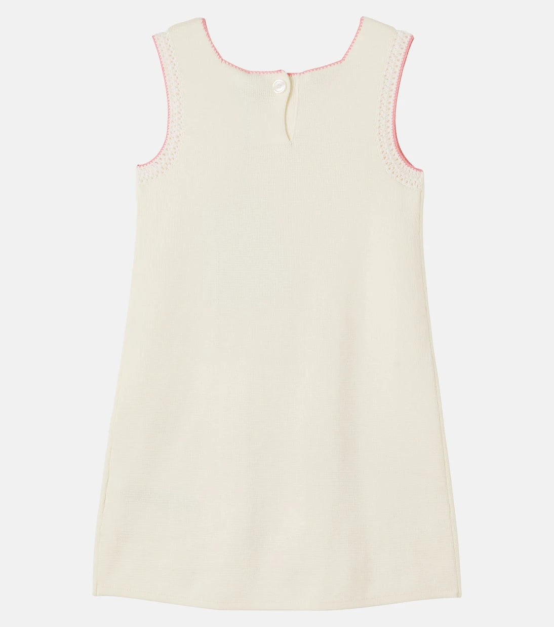 Burberry Kids - EKD embroidered cotton dress