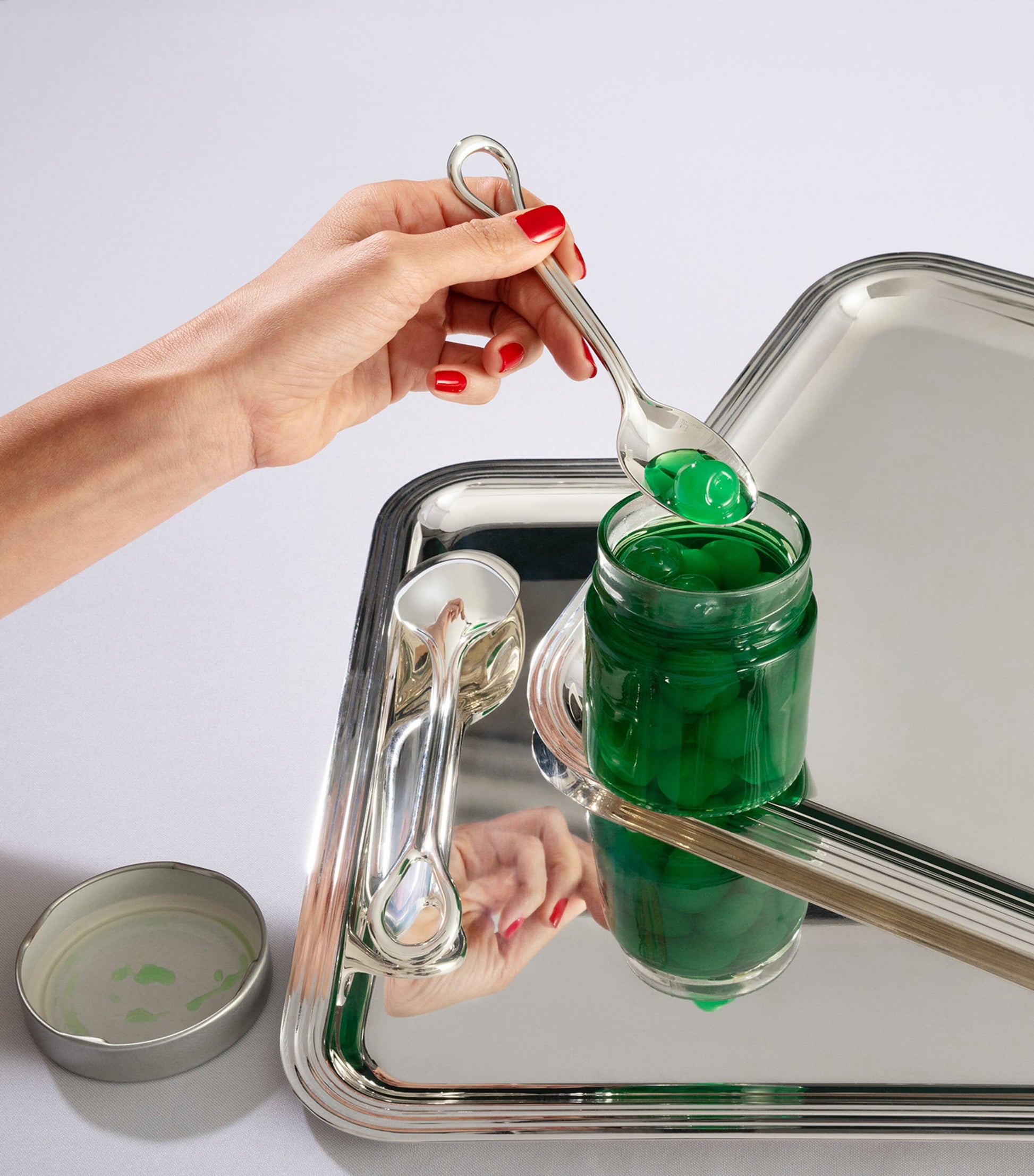 Christofle Silver-Plated Shell Carrousel Cutlery Set