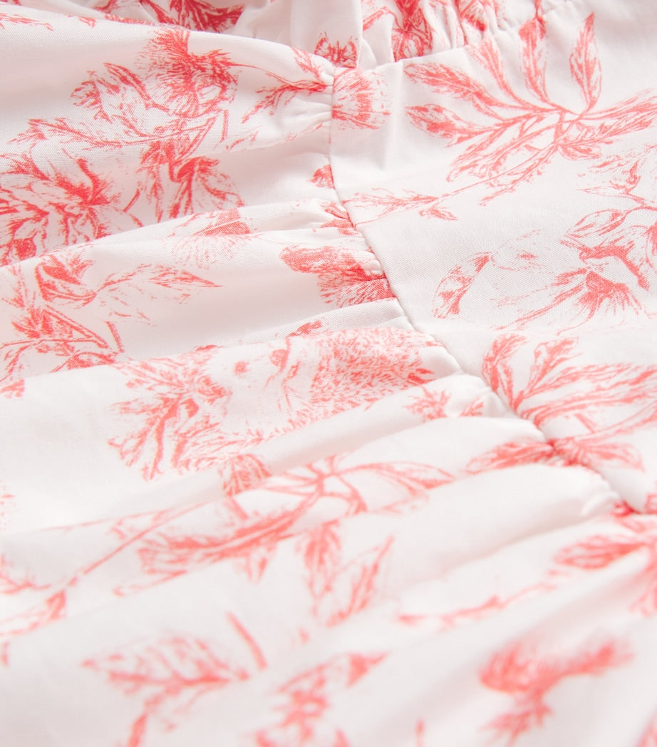 Tartine et Chocolat Pink Cotton Printed Dress (3 Months - 4 Years)