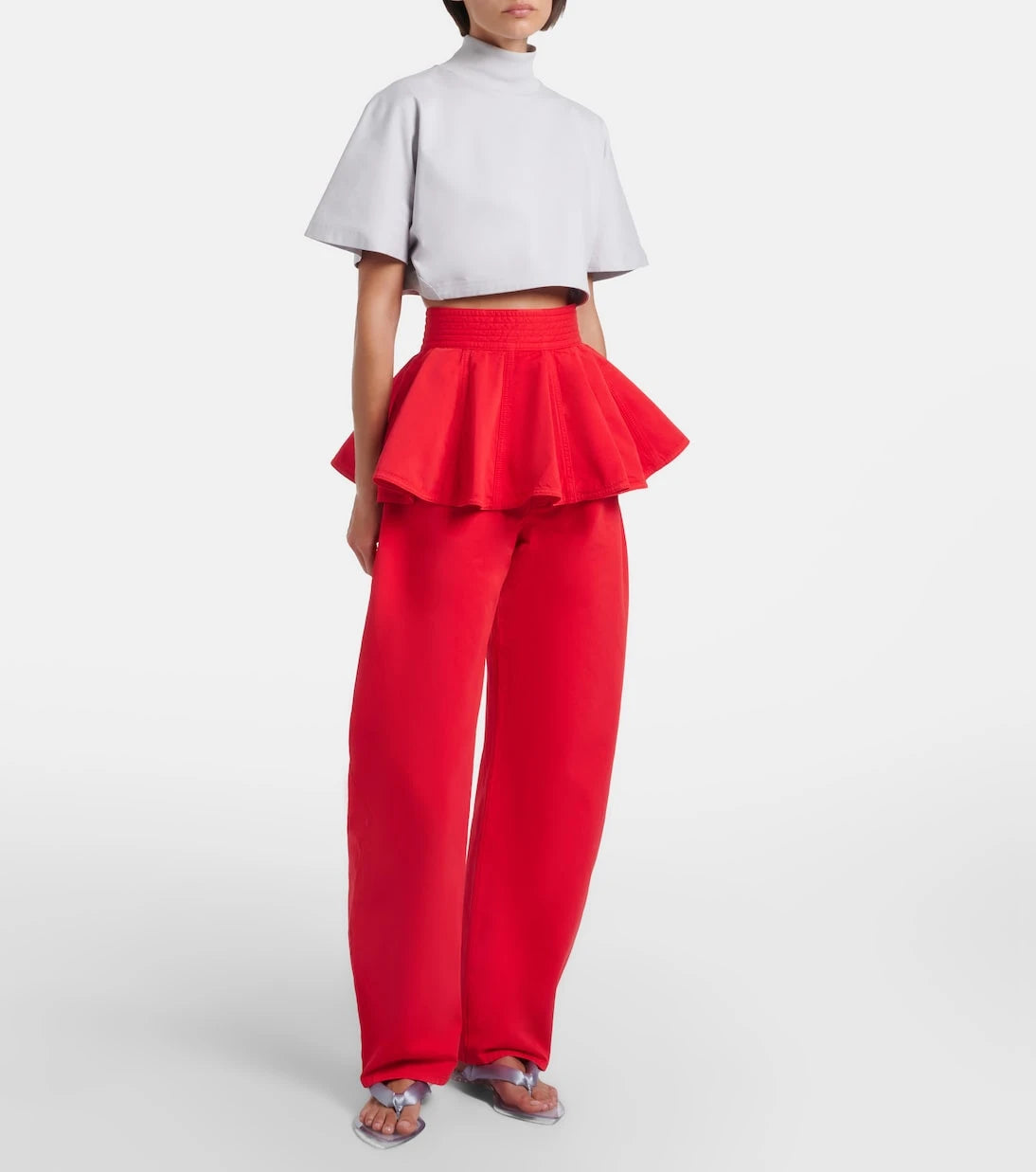 Alaïa - Barrel-leg jeans