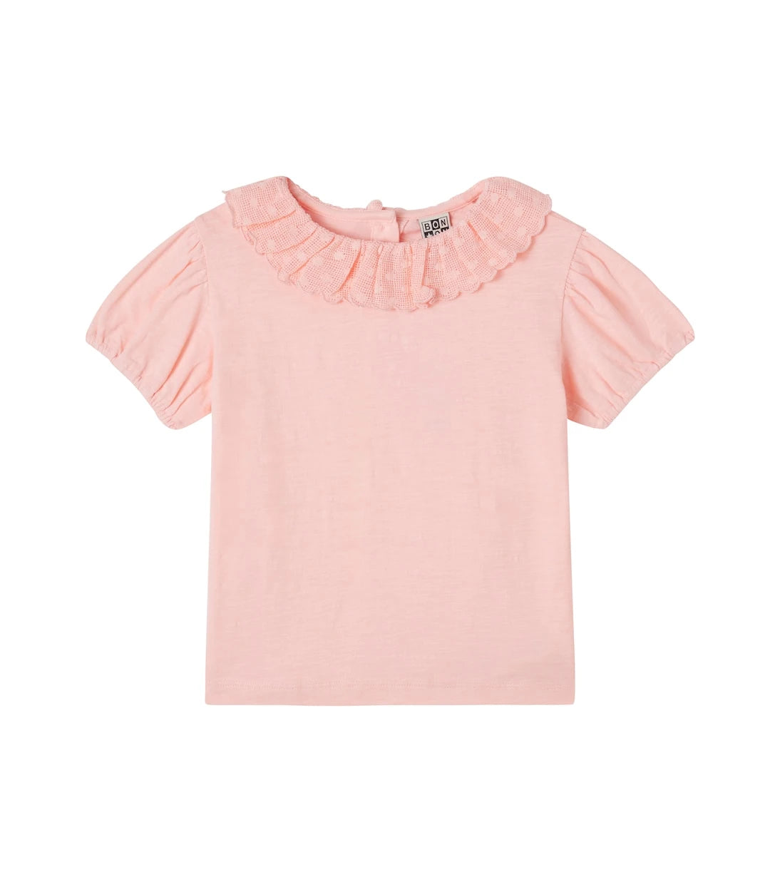 Bonton - Niris lace-trimmed cotton T-shirt