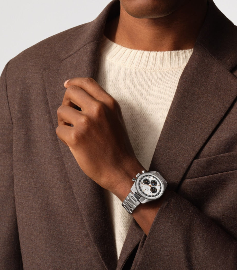 Zenith Stainless Steel Chronomaster Watch 38mm