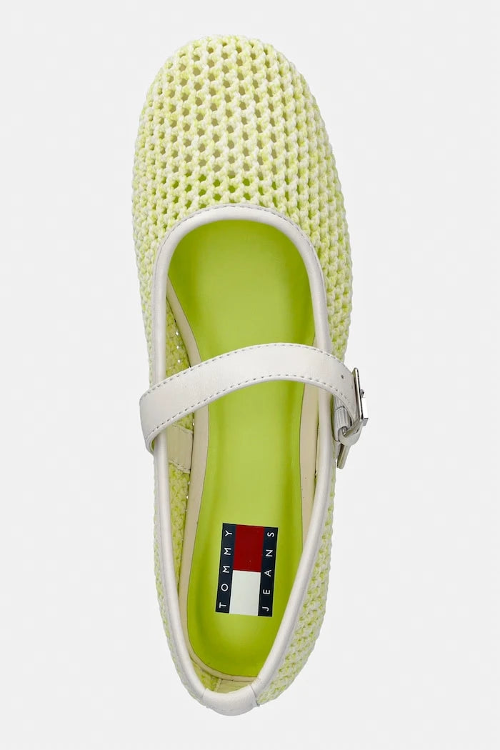 Tommy Jeans KNITTED BALLERINA балerinler