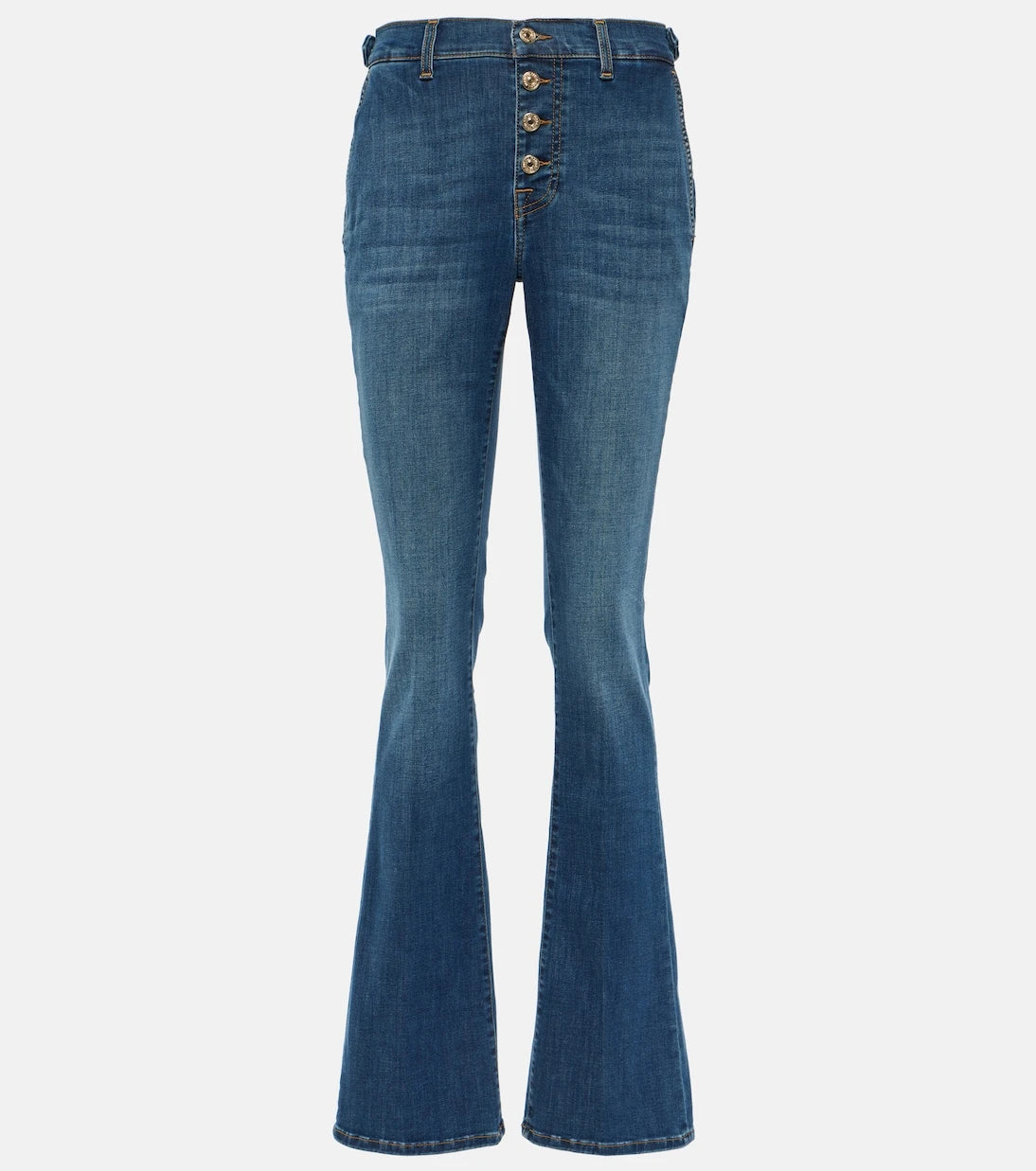 7 For All Mankind - Bootcut high-rise bootcut jeans