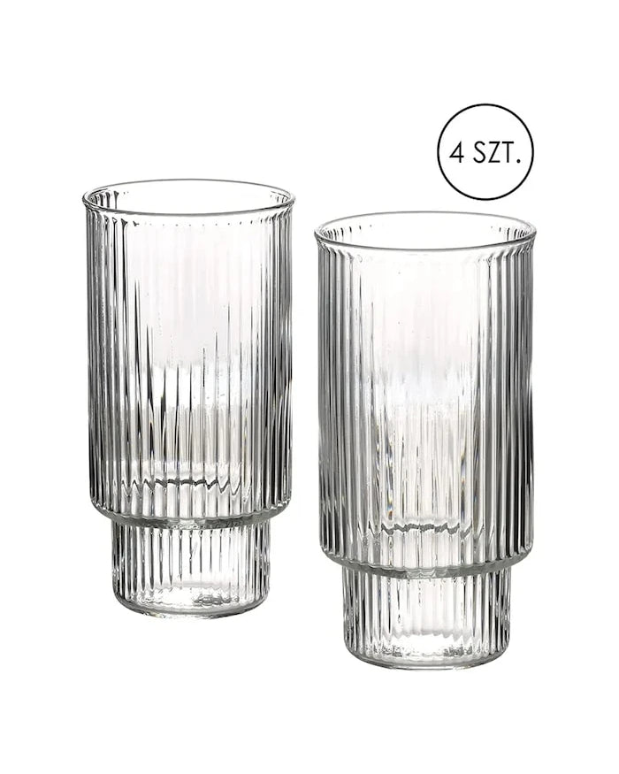 Affek Design Ella 400 ml Bardak Seti (4 Parça)