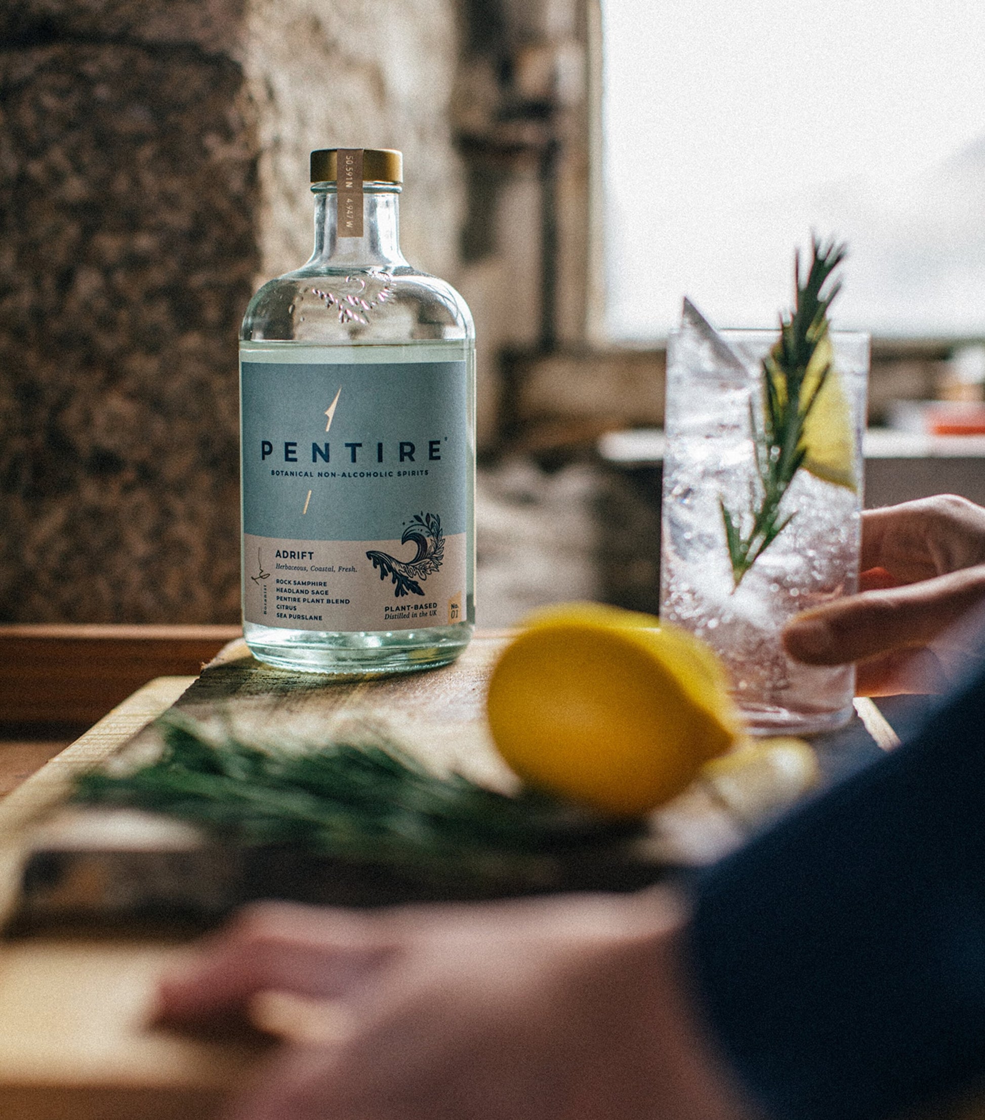 Pentire Non-Alcoholic Adrift Botanical Spirit (70cl)