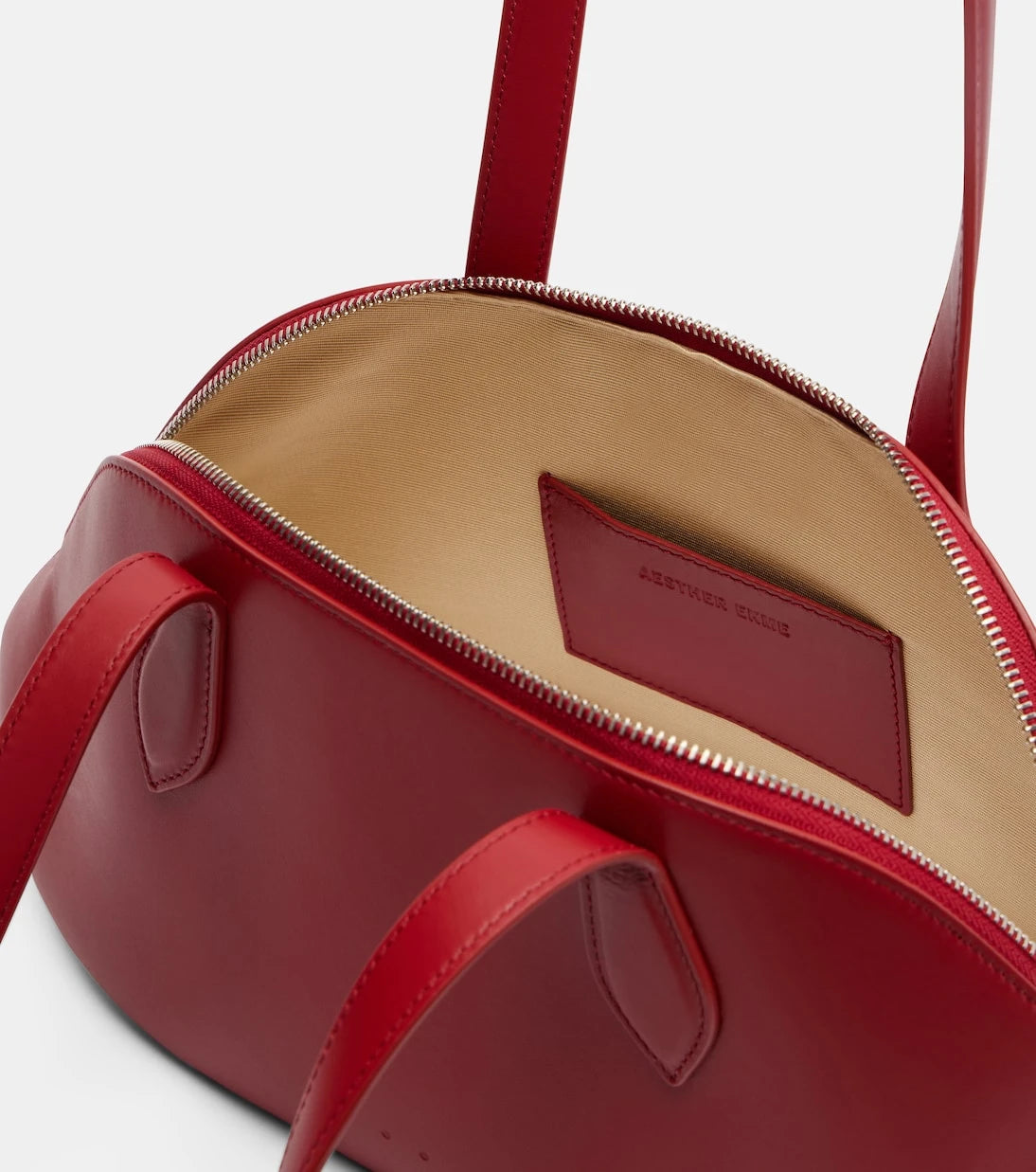 Aesther Ekme - Cosmo Medium leather bowling bag