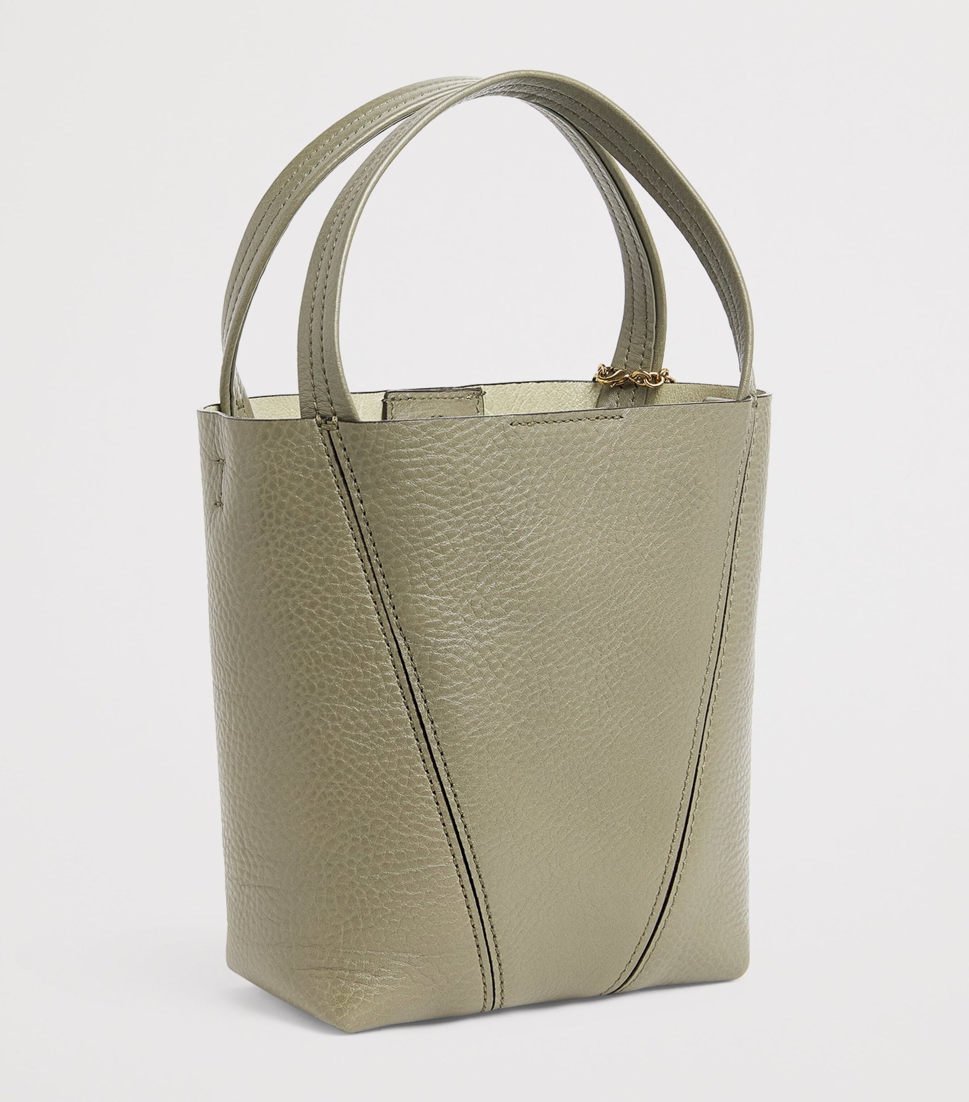 Chloé Small Leather Spin Tote Bag