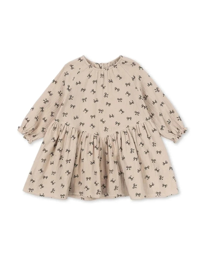Konges Sløjd COCO DRESS GOTS Çocuk Pamuk Elbise