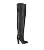 Black Leather Lavinia Knee-High Boots 100