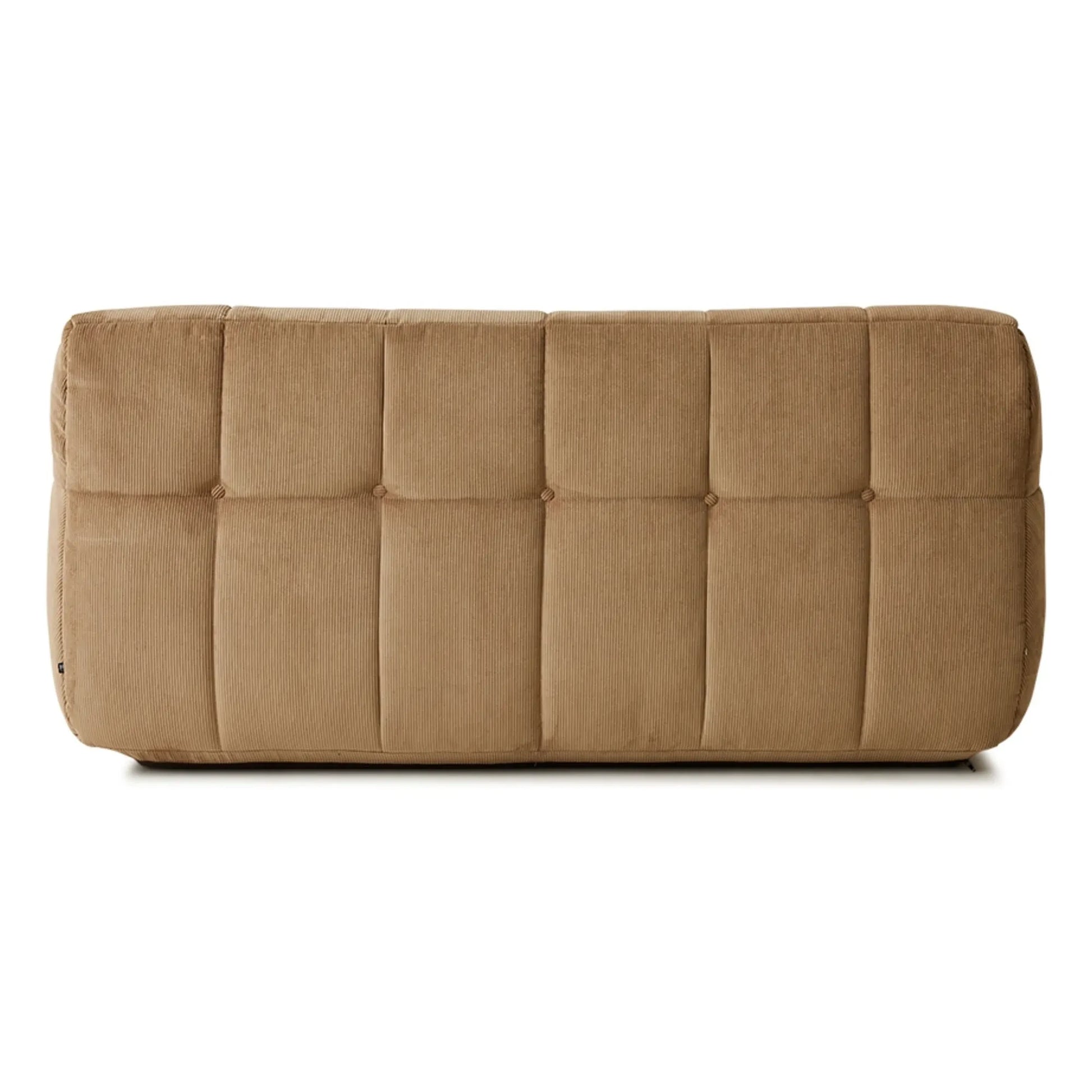 HKliving - Lazy corduroy sofa lounge | Light brown