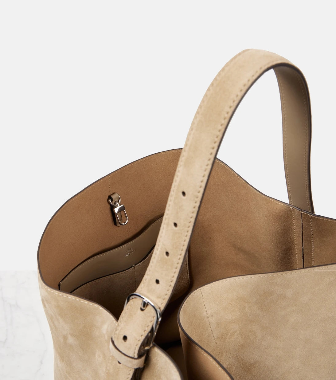 Toteme - Suede tote bag