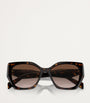 Brown Acetate PR 19ZS Sunglasses